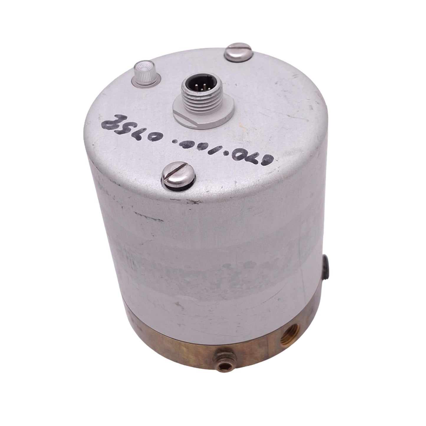Used Marsh Bellofram SPC1RM-0E10-0G100-S224 Pressure Transducer, 15-24VDC, 0-10V