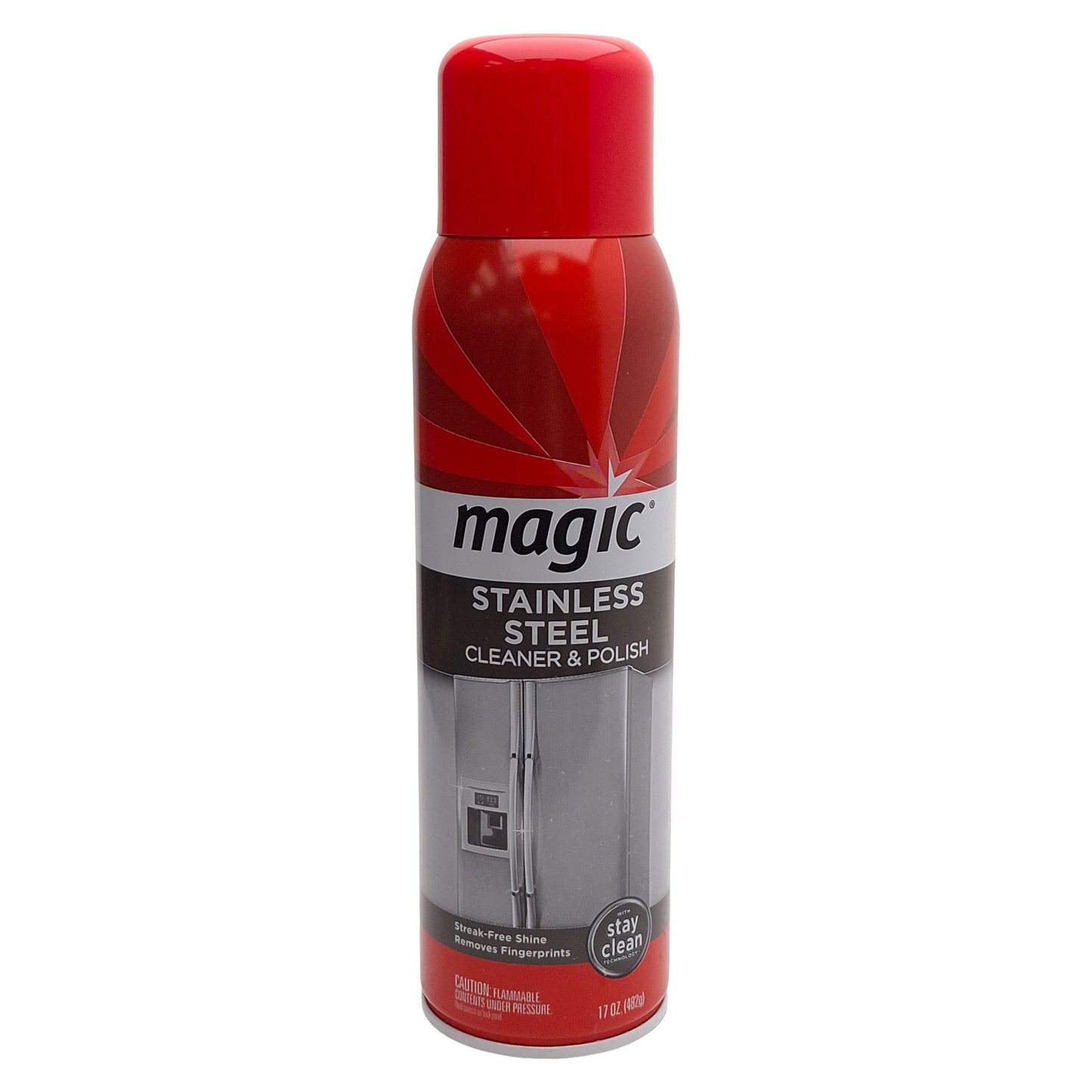 New Lot of 6 Magic 3062 Stainless Steel Cleaner & Polish, 17oz Aerosol Cans