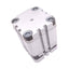 Used Festo ADVUL-50-25-PA Pneumatic Cylinder, 50mm Bore, 25mm Stroke, G1/8", 145psi