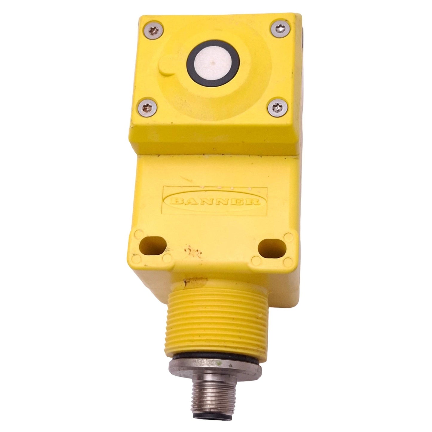 Used Banner Q45ULIU64ACRQ6 Ultrasonic Sensor, 1.4m Range, 0-10V 4-20mA Out, 24VDC In