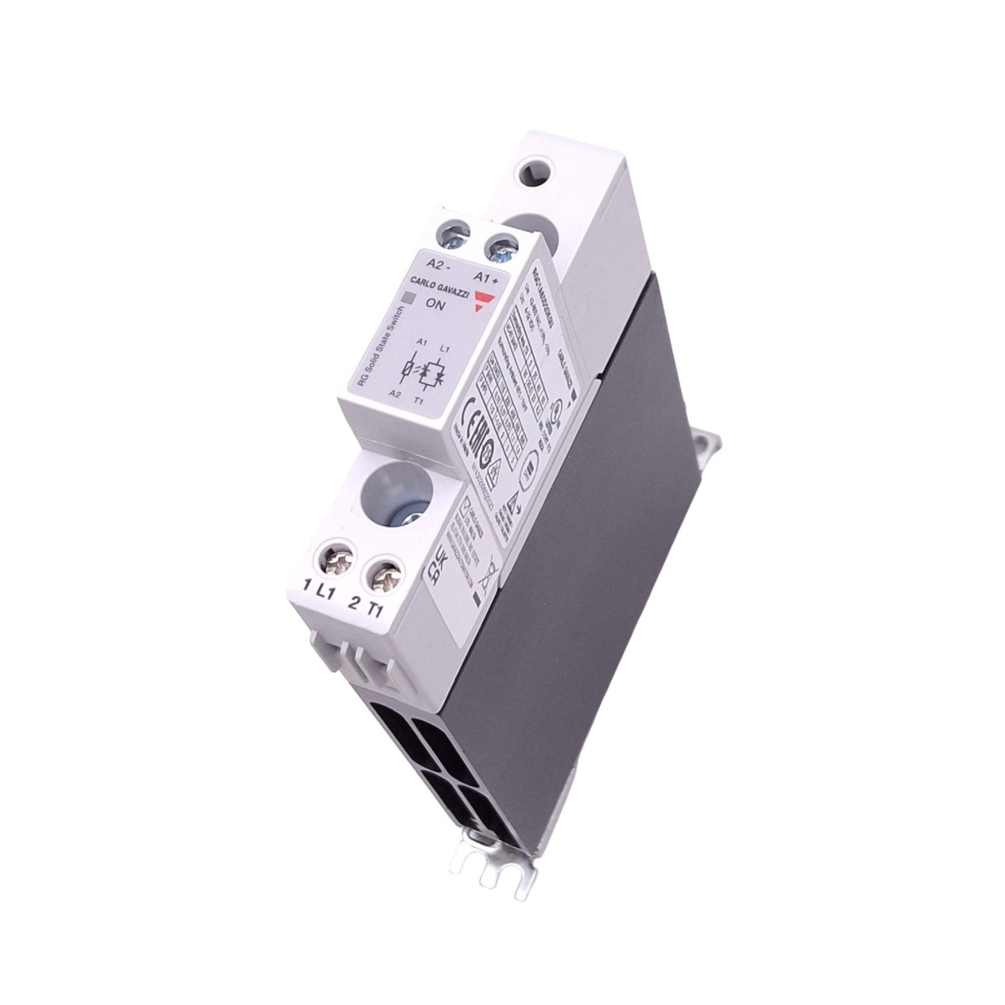 New Carlo Gavazzi RGC1A60D20KGU Solid State Contactor, SPST-NO, 3-32VDC Coil