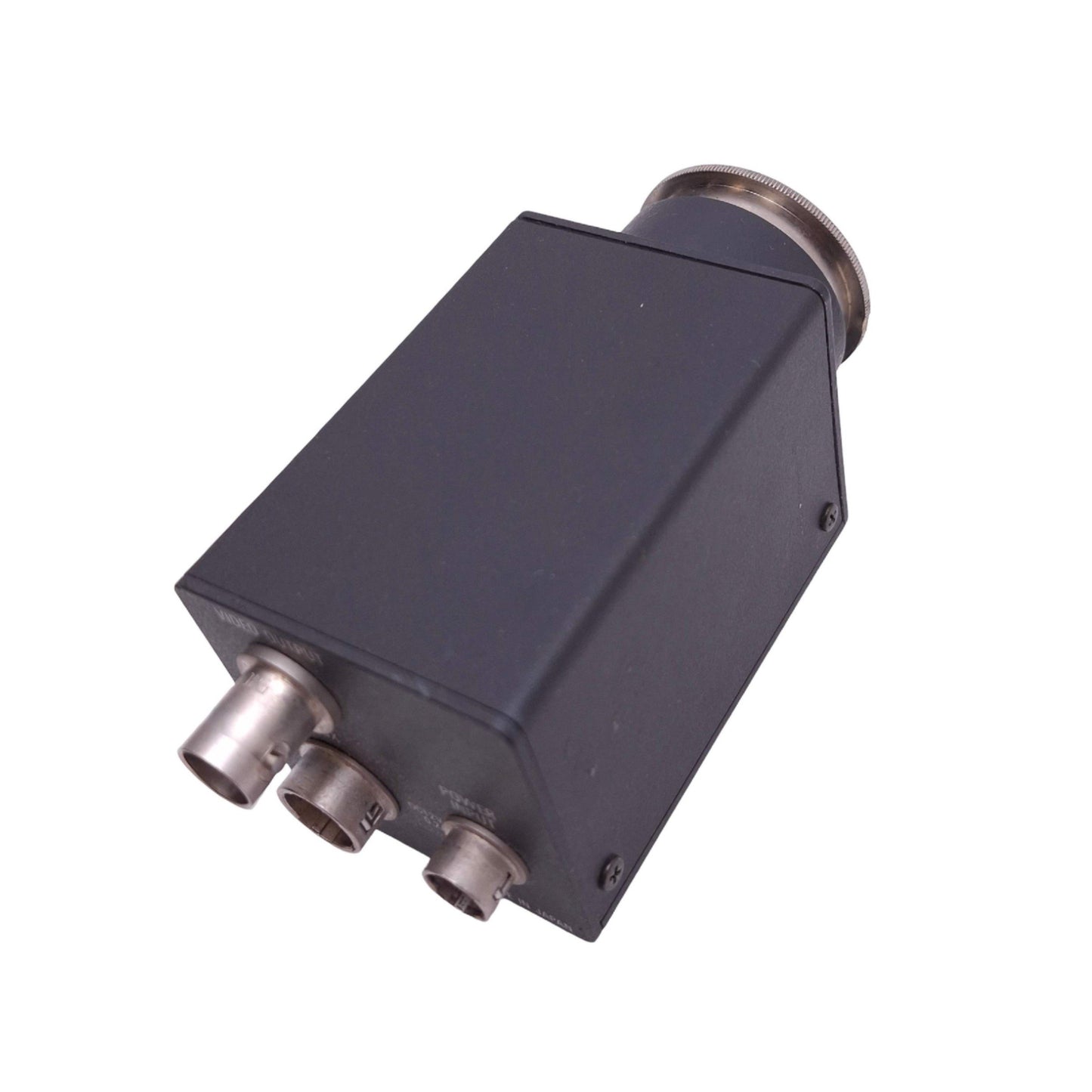 Used NEC TI-123EX CCD Machine Vision Camera, BNC Out, C-Mount Lens, 12VDC 0.2A