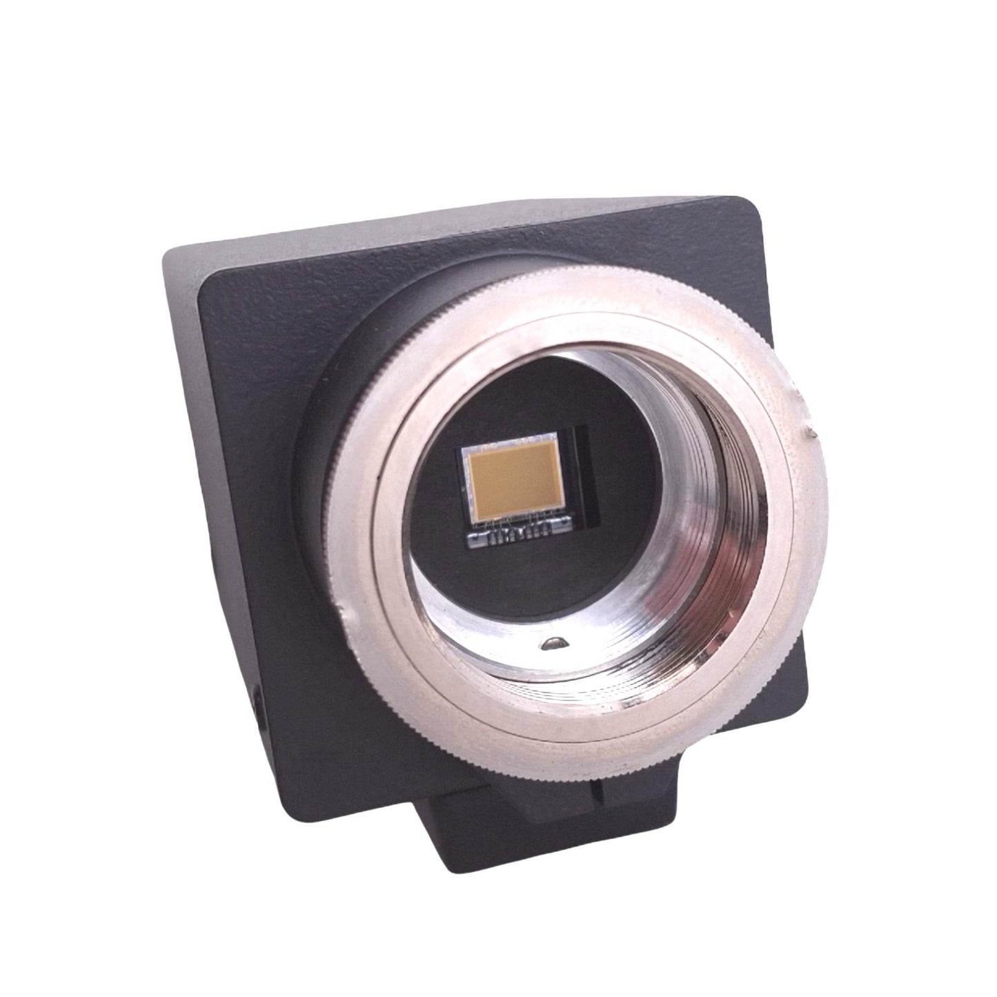 Used NEC TI-123EX CCD Machine Vision Camera, BNC Out, C-Mount Lens, 12VDC 0.2A