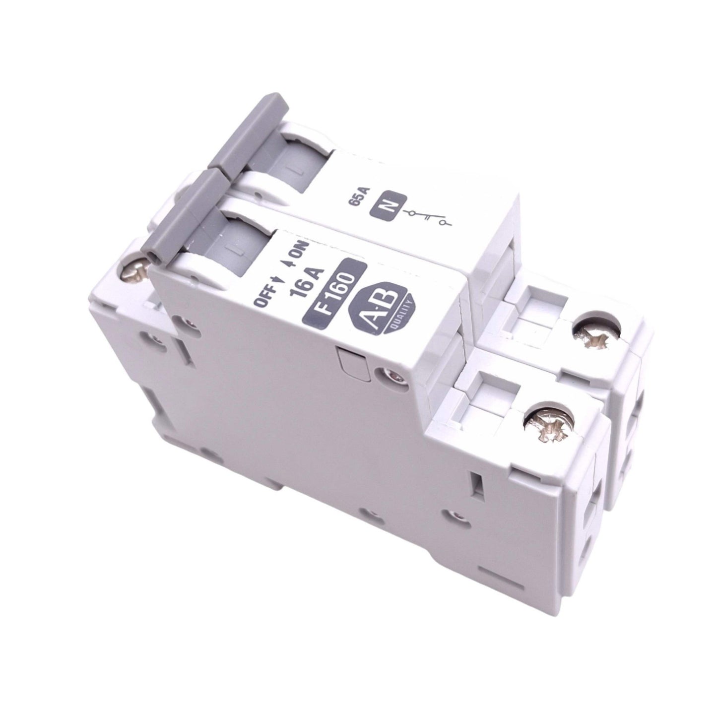 New Allen Bradley 1492-CB1F160-N Supplementary Circuit Breaker, 1+N Pole, 16A, 277V