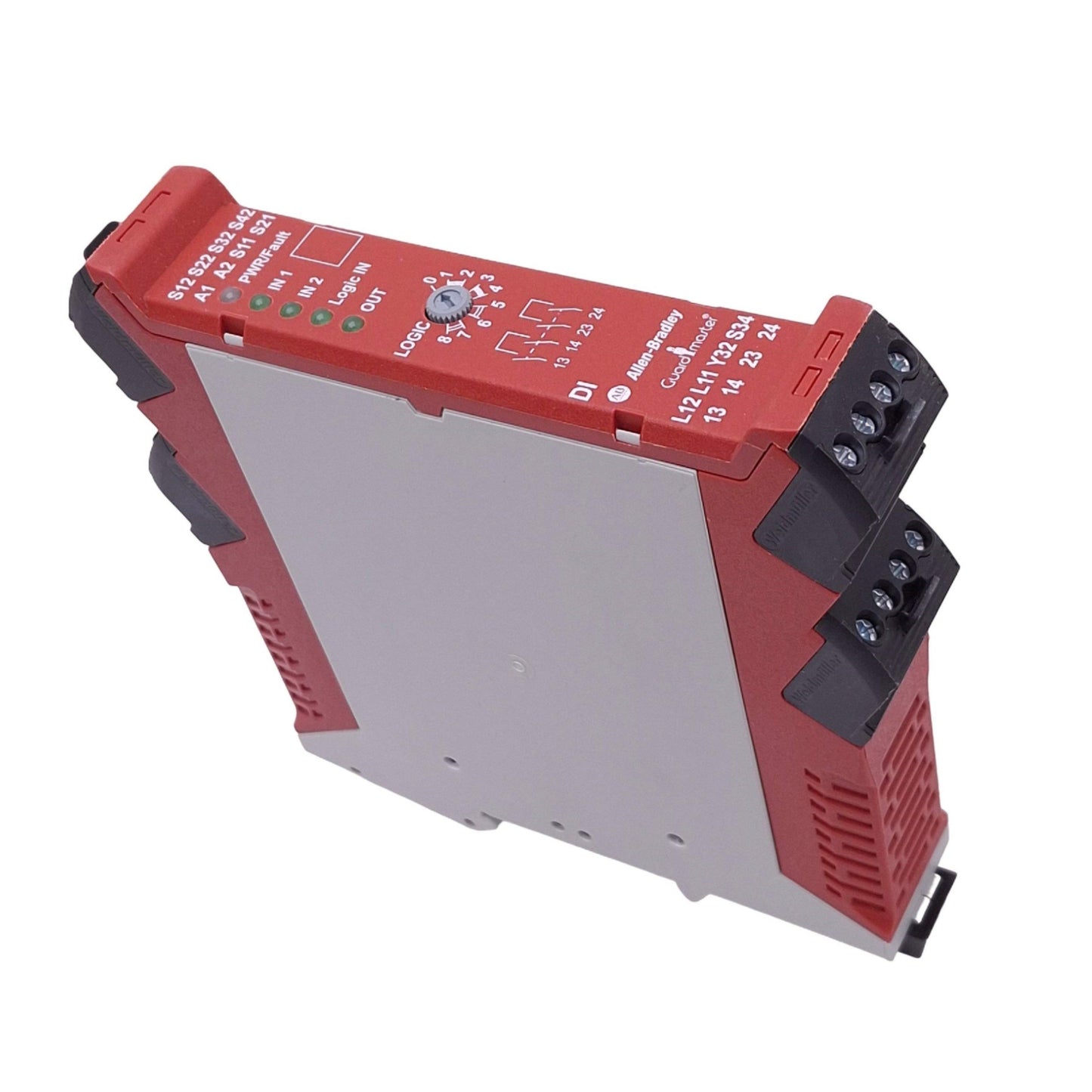 New Allen Bradley 440R-D22R2 Guardmaster Dual Input Safety Relay, 2NO 1NC Out, 24VDC