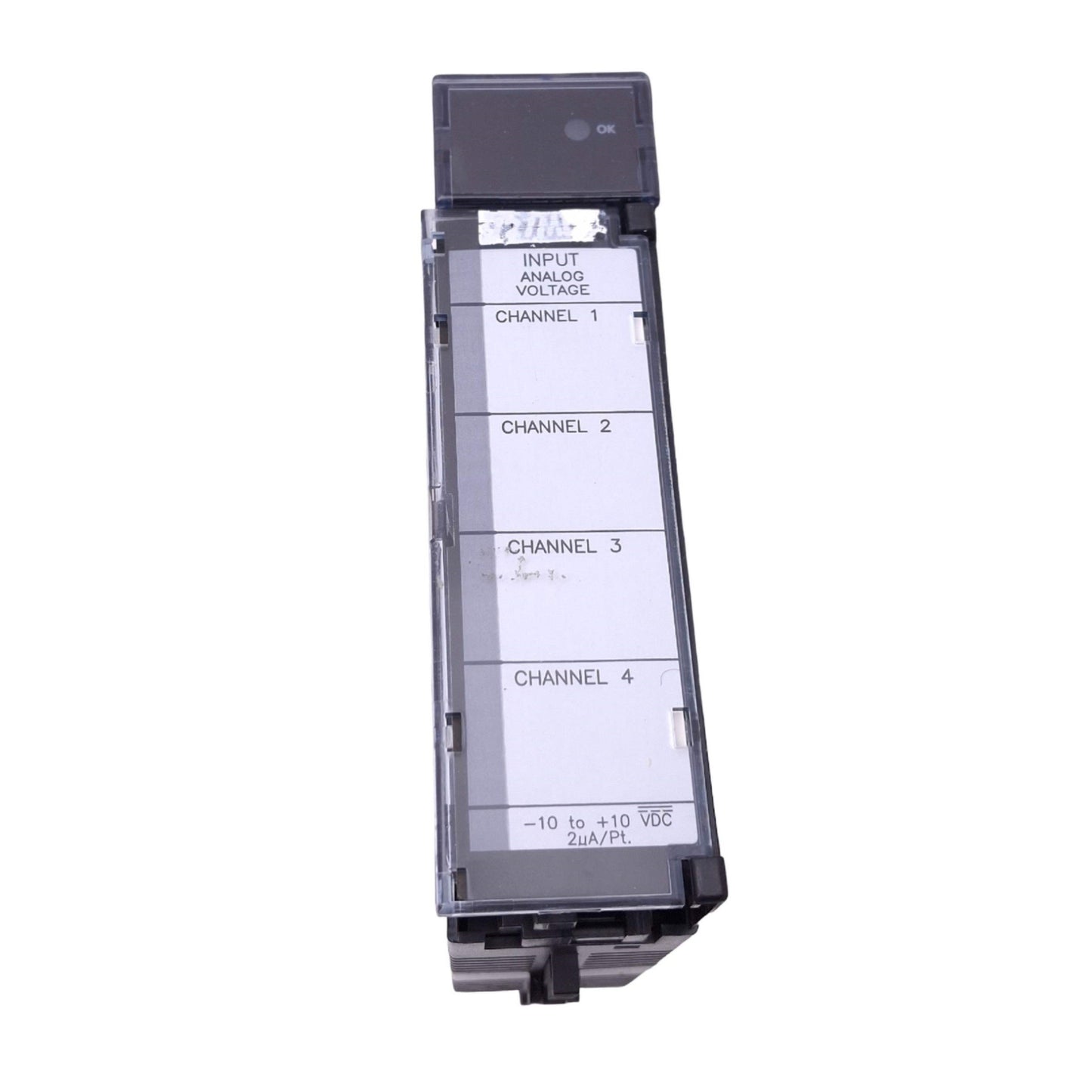 Used GE Fanuc IC693ALG220J Analog Input Module for 90-30 PLC, 4-Channel, +-10VDC In
