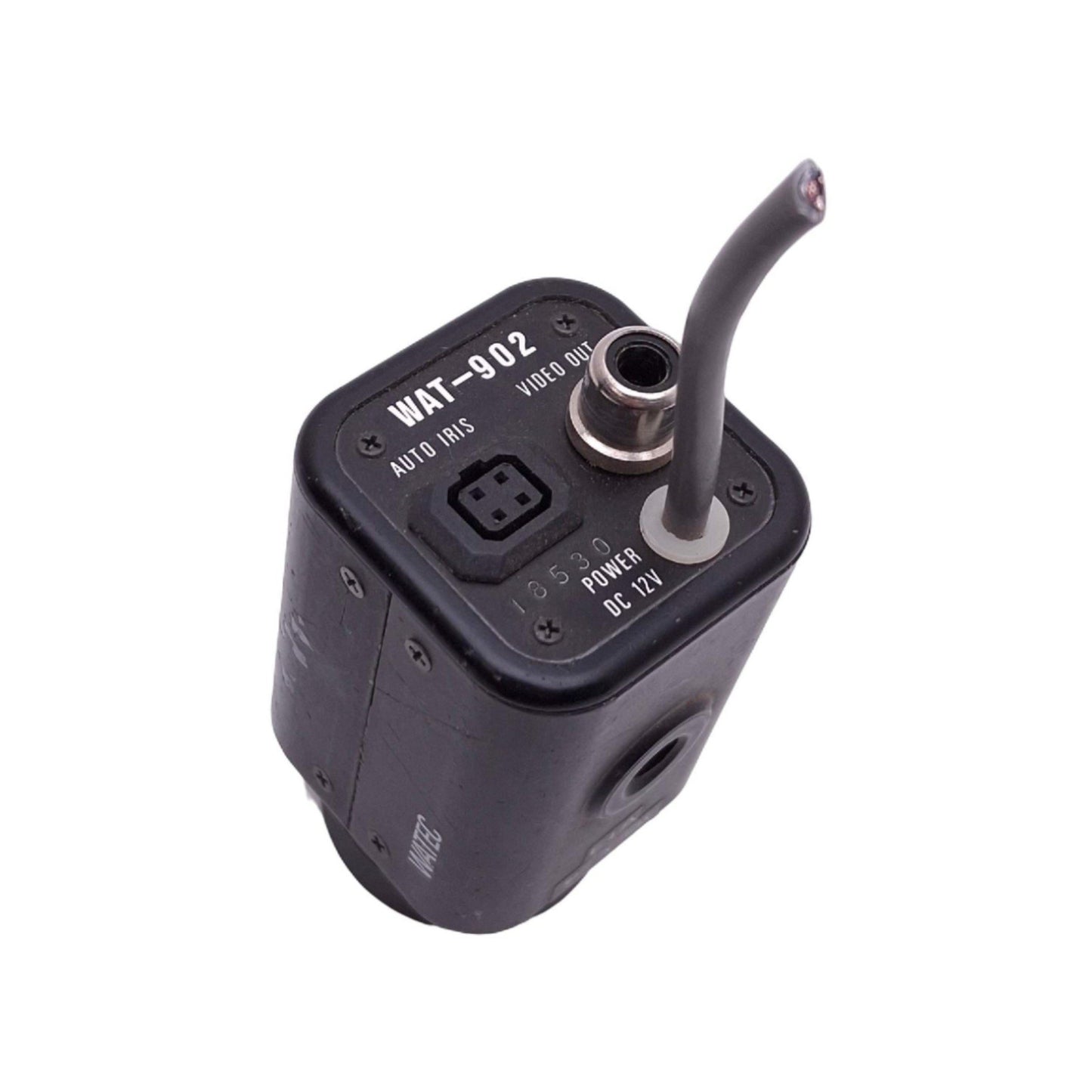 Used Watec WAT-902 Camera, 1/2in CCD, 570 Lines, BNC Output, 12VDC, C-Mount