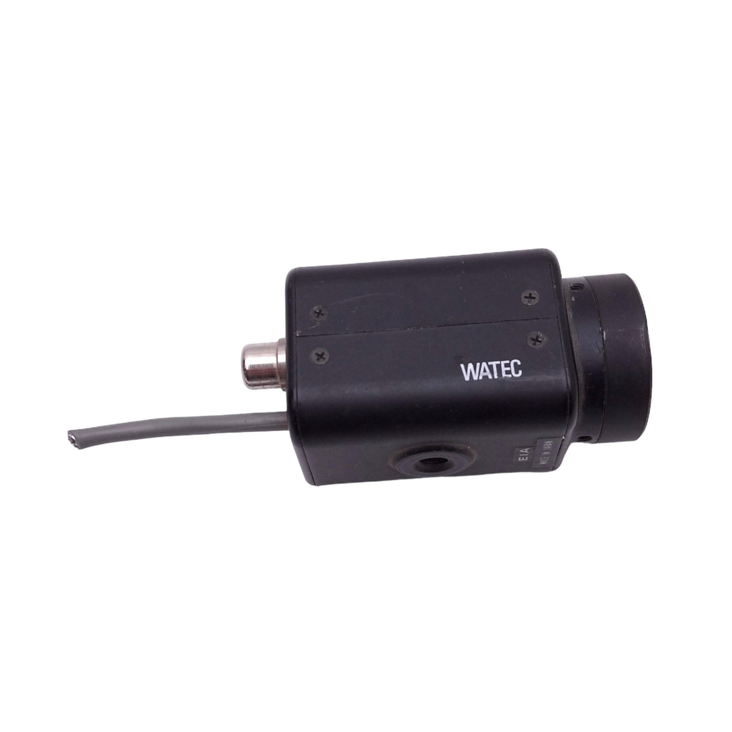 Used Watec WAT-902 Camera, 1/2in CCD, 570 Lines, BNC Output, 12VDC, C-Mount