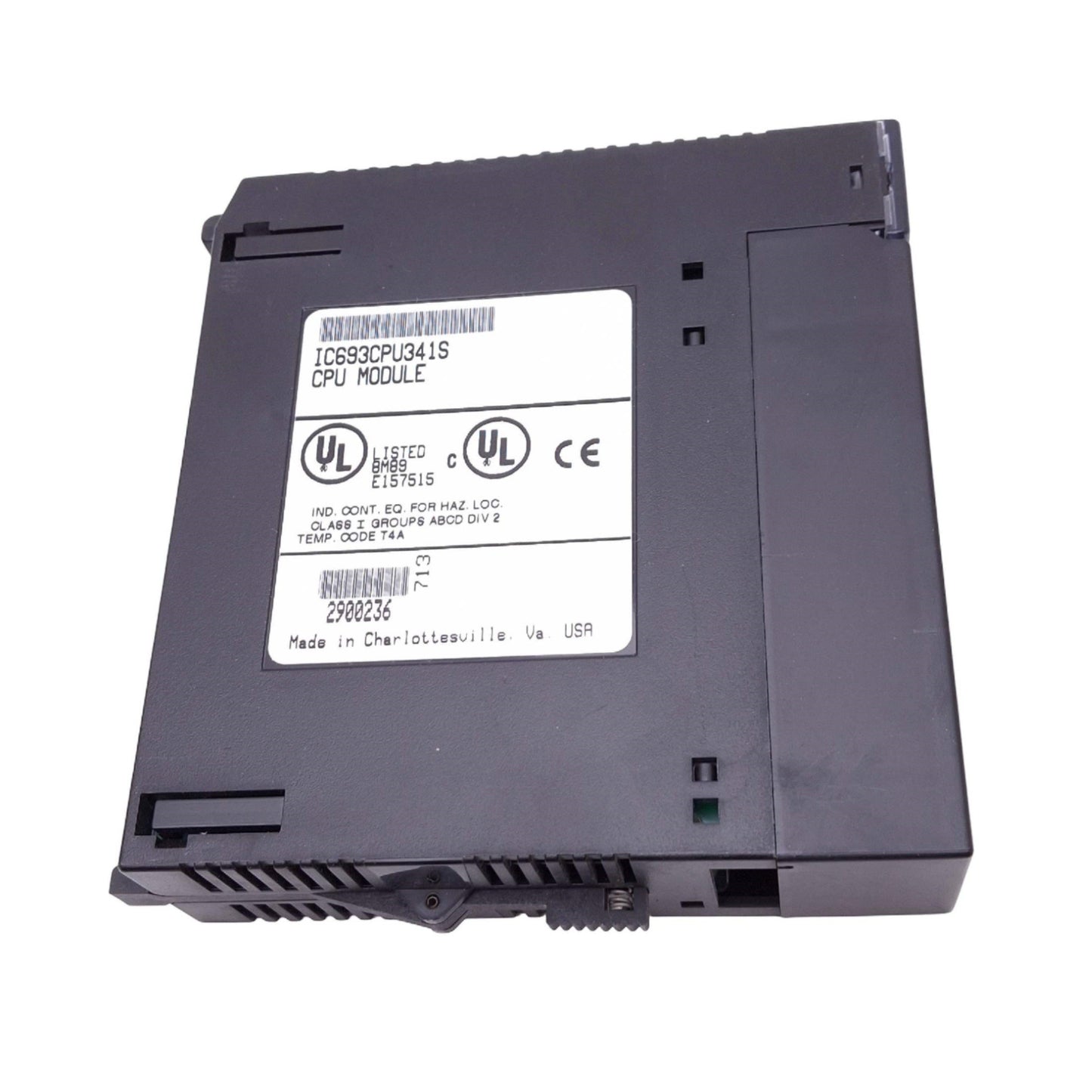 Used GE Fanuc IC693CPU341S CPU Module for 90-30 PLC, 20MHz 80C188XL, 80KB Memory