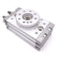 Used SMC MSQB10A Rotary Cylinder, 10mm Bore, 0-190° Rotation, M5, 1.0MPa Max