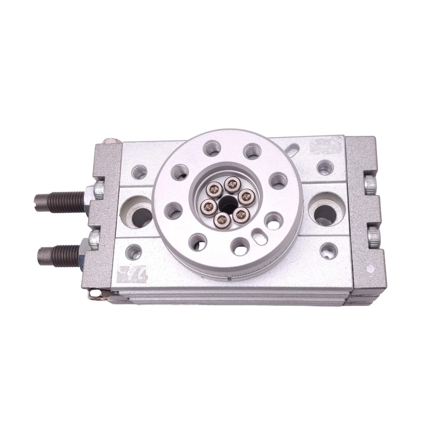 Used SMC MSQB10A Rotary Cylinder, 10mm Bore, 0-190° Rotation, M5, 1.0MPa Max