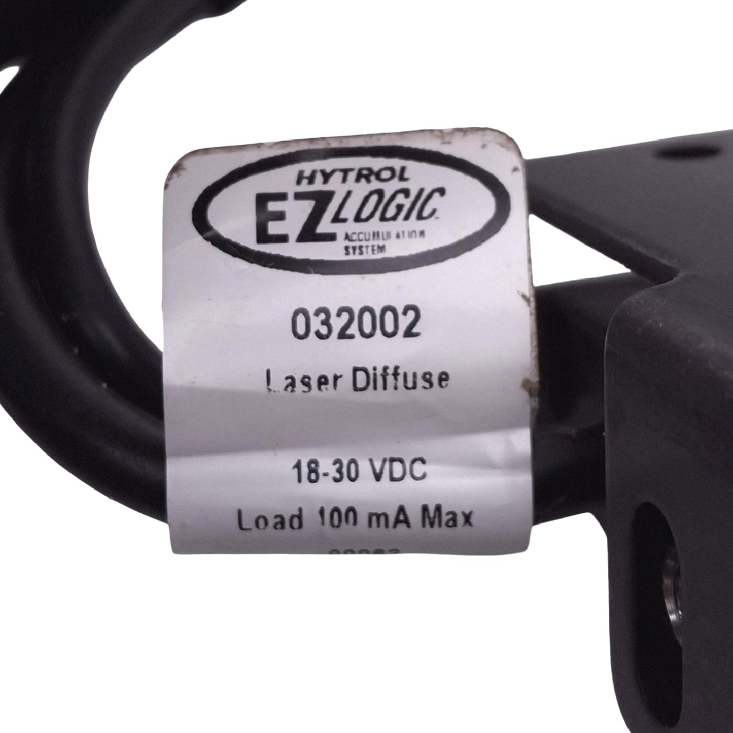 Used Hytrol 032002 EZ Logic Accumulation System Laser Diffuse Sensor, 18-30VDC 100mA