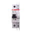 Used ABB S201U-K4 Circuit Breaker w/ S2C-H6RU Contact, 1-Pole, 1NO 1NC Aux, 4A