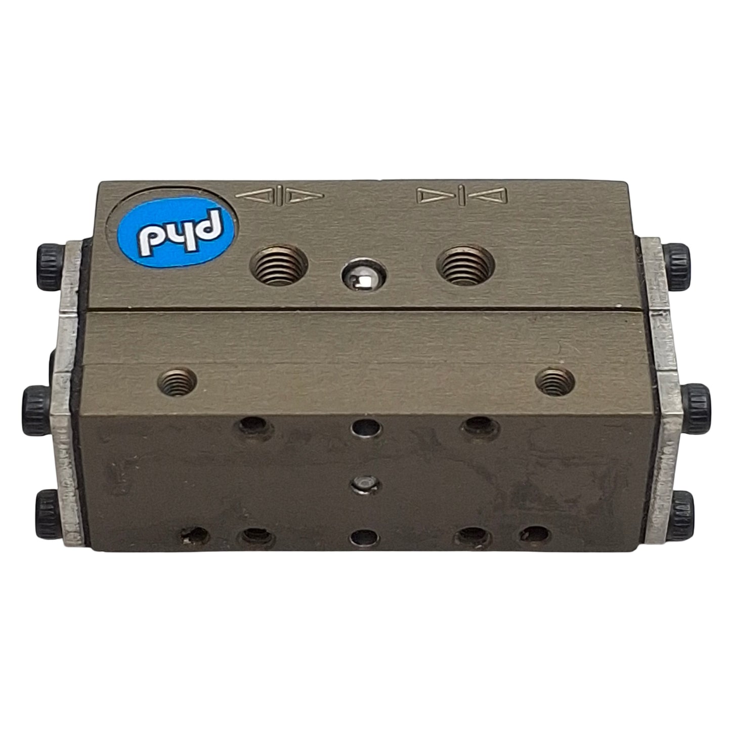 Used PHD GRL12-1-14X7 2-Jaw Parallel Gripper ø14mm Bore, 7mm Stroke, M5 x 0.8, 100psi
