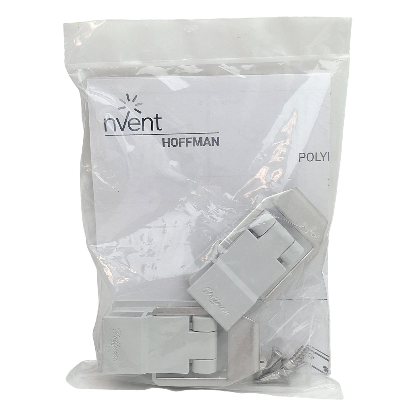 New nVent Hoffman 87951670 POLYPRO Enclosure Door Latch Kit, 2-Latches, Gray