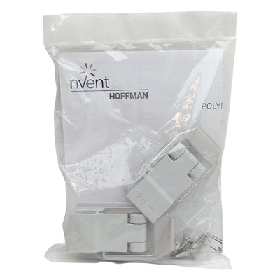 New nVent Hoffman 87951670 POLYPRO Enclosure Door Latch Kit, 2-Latches, Gray