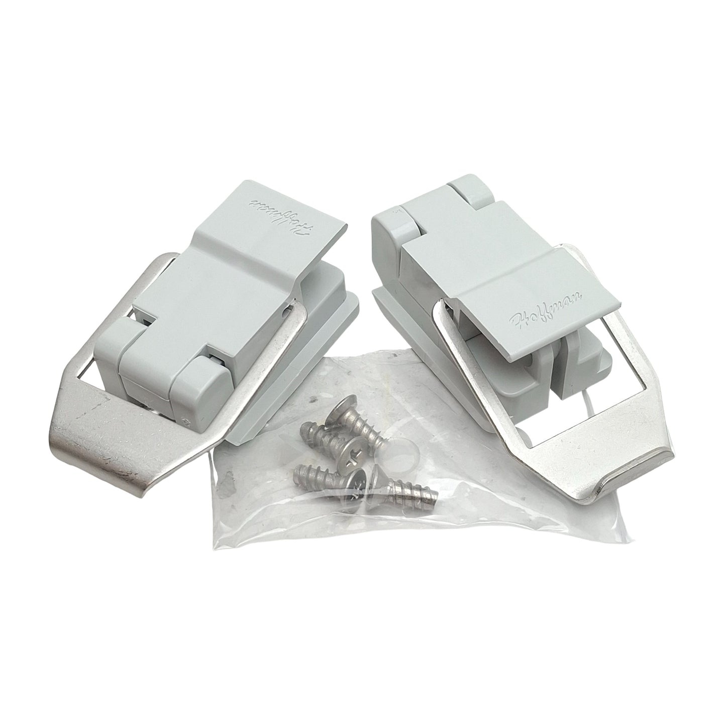 New nVent Hoffman 87951670 POLYPRO Enclosure Door Latch Kit, 2-Latches, Gray