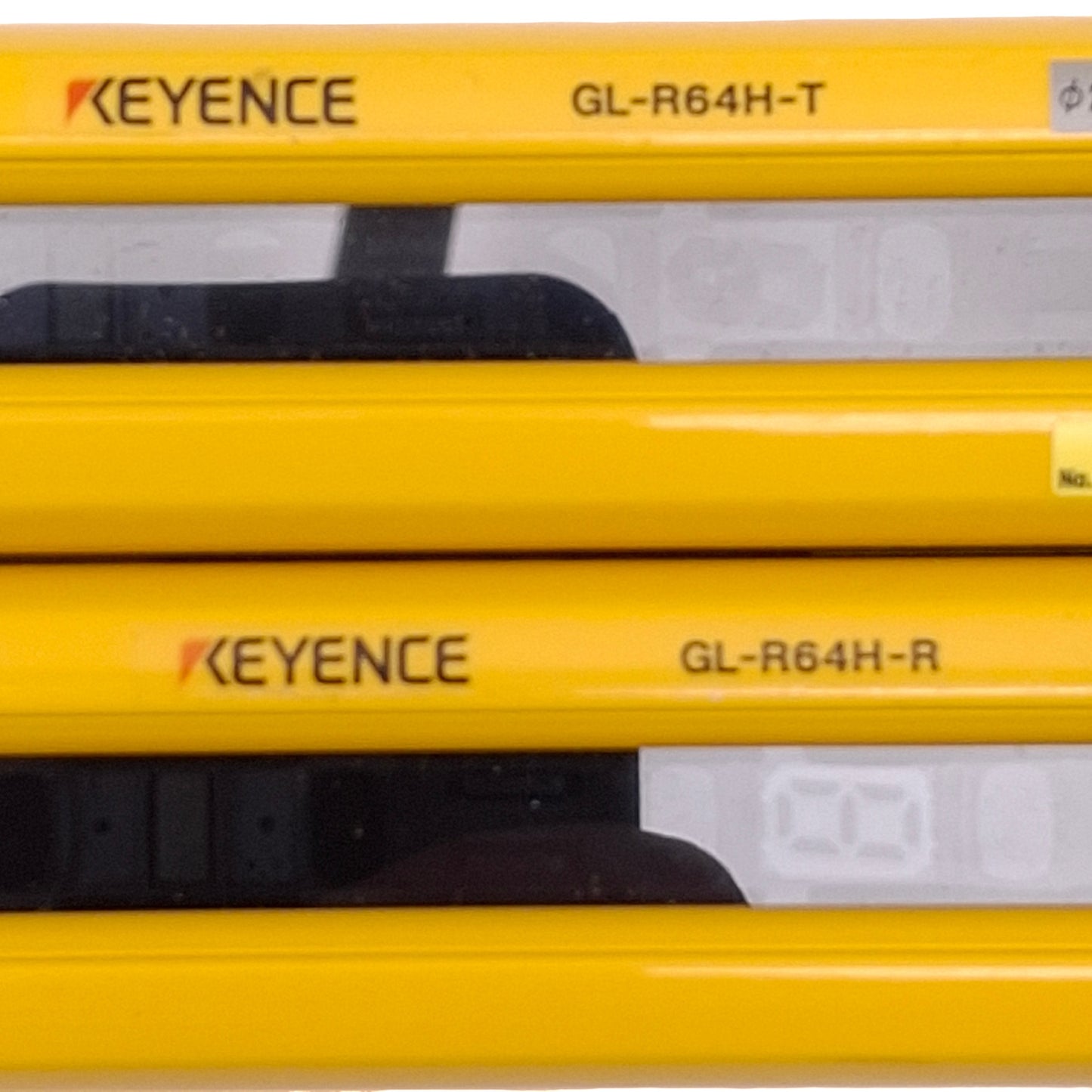 Used Keyence GL-R64H-T/GL-R64H-R Safety Light Curtain Transmitter & Receiver 50.39in
