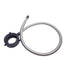 Used Microscope Fiber Optic Light Ring Guide, ø5/8in Input, ø2in Mount, 0.45in Bundle