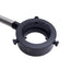 Used Microscope Fiber Optic Light Ring Guide, ø5/8in Input, ø2in Mount, 0.45in Bundle