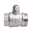 New – Open box Engolas Swift-O-Matic Ball Valve DN25, 1in BSP Male/Female, Nickel Plated Brass
