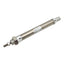 Used SMC CD85N16-80-B Pneumatic Cylinder, ø16mm Bore, 80mm Stroke, M5, 1.0MPa