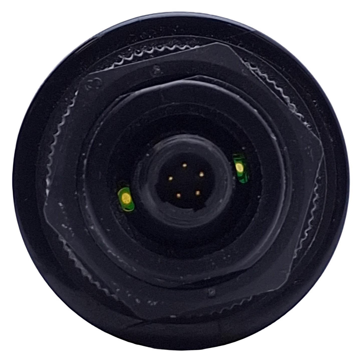 Used Banner K50LGRYA120Q 3-Color Indicator Light 85-130VAC, 15mA, Integral 5-Pin Male