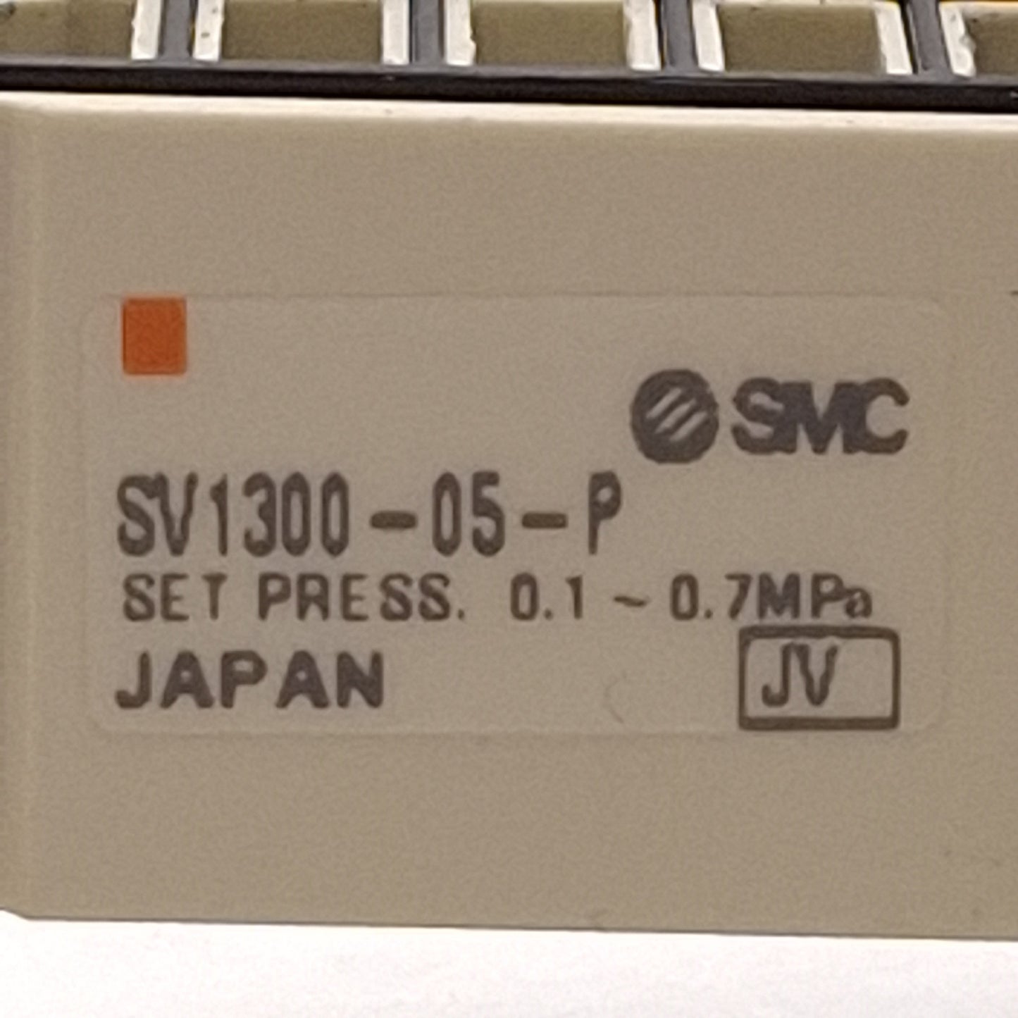 Used SMC SV1300-05-P Manifold Interface Regulator, Odd-Station, 3-Position, 0.7MPa