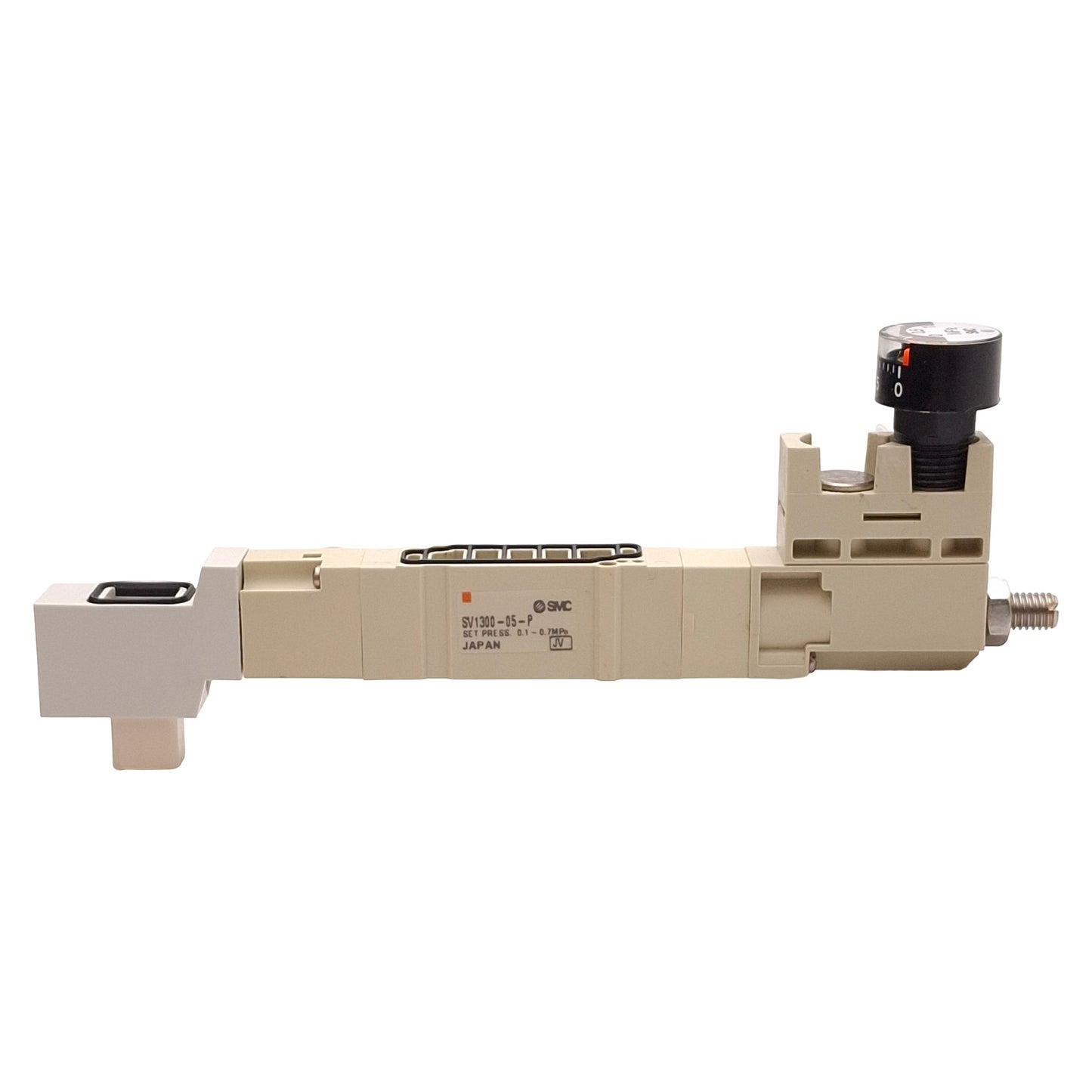 Used SMC SV1300-05-P Manifold Interface Regulator, Odd-Station, 3-Position, 0.7MPa