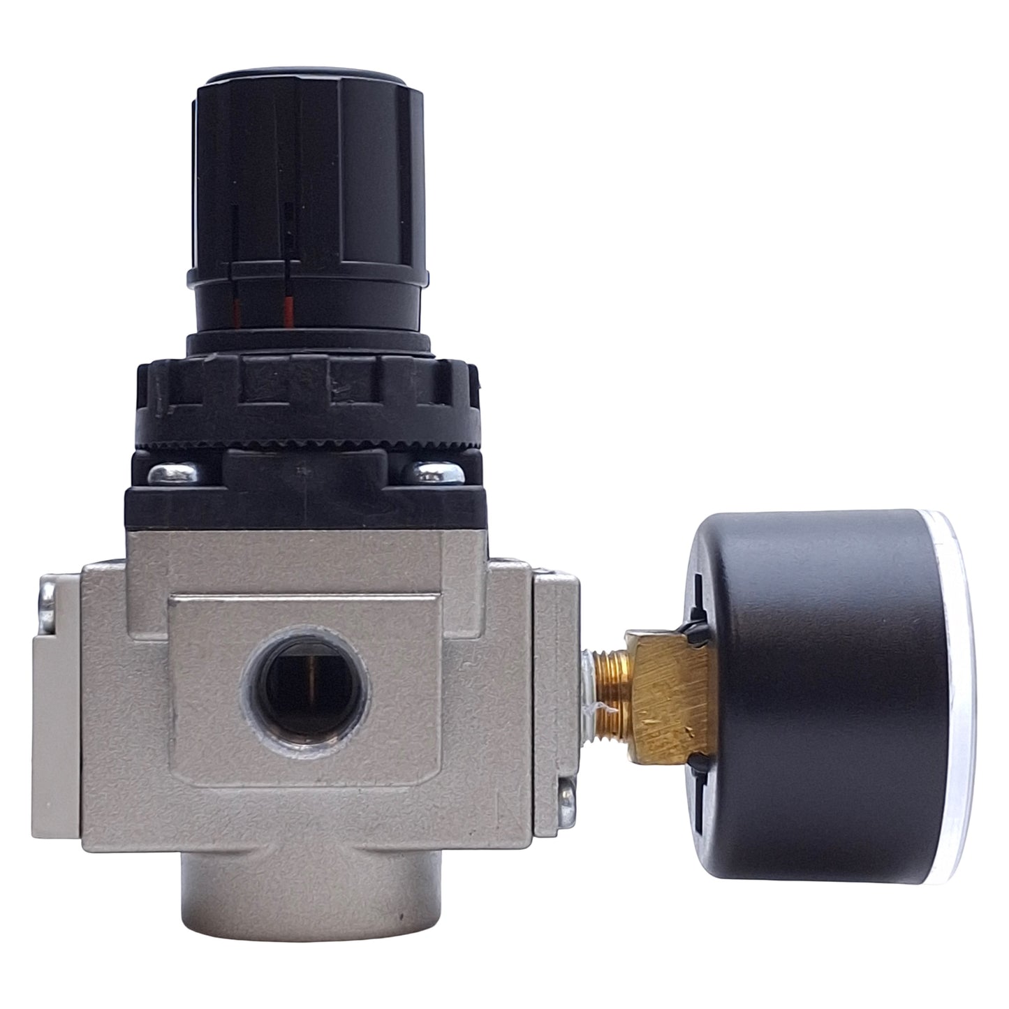 Used Lot of 3 SMC AR20-N02-Z Pneumatic Regulator, Set Range: 7-125psi, 0-160psi Gauge