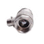 Used Engolas Swift-O-Matic Ball Valve DN25, 1in BSP Male/Female, Nickel Plated Brass