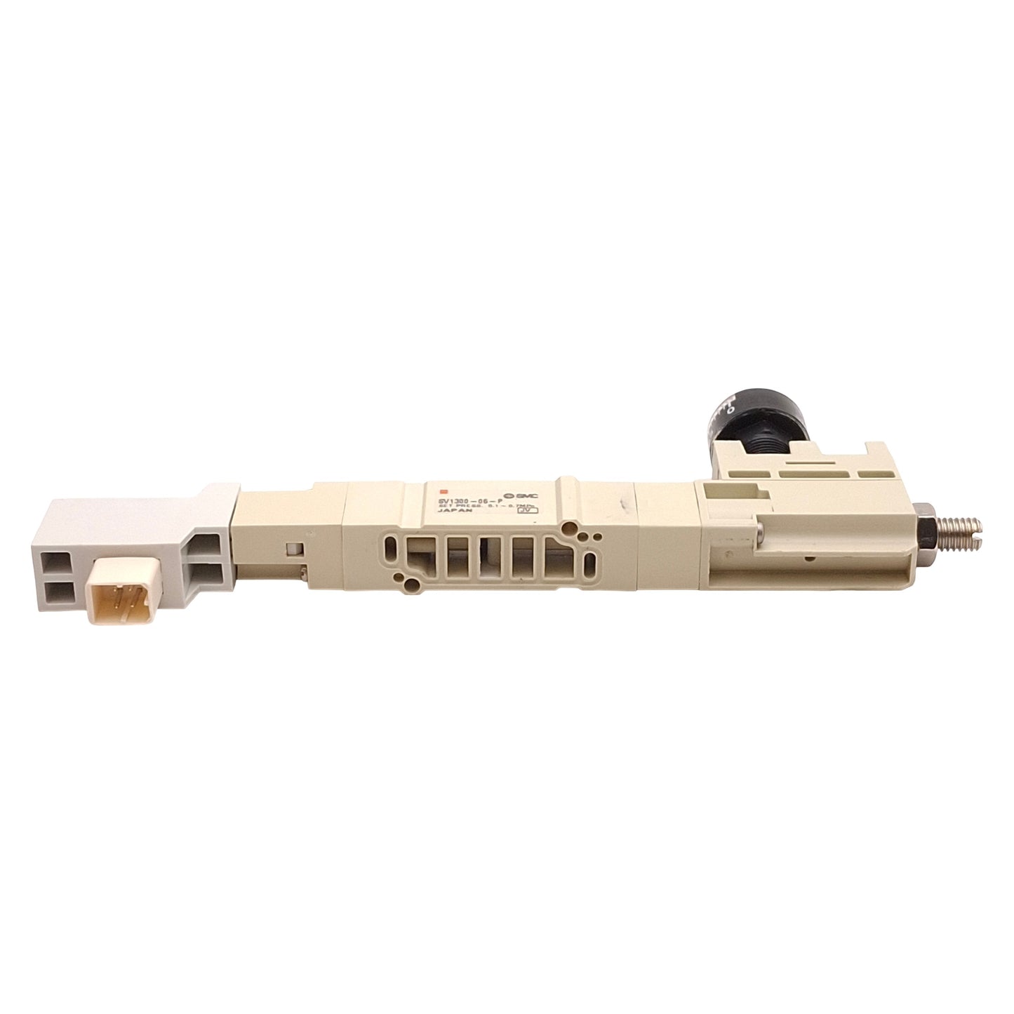 Used SMC SV1300-06-P Manifold Interface Regulator, Even-Station, 3-Position, 0.7MPa