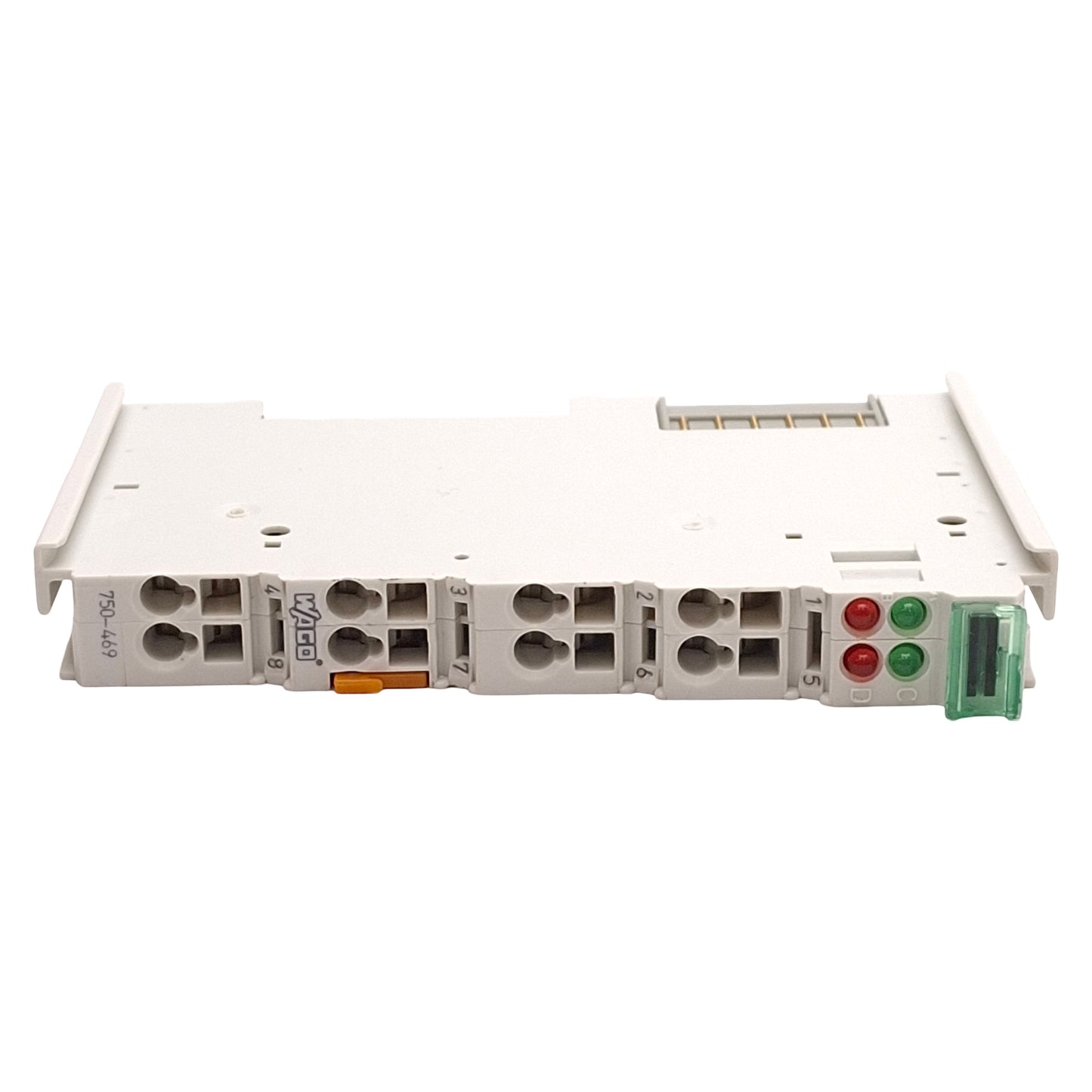Used Wago 750-469 Thermocouple Analog Input Module, Type K, 2-Channel, -100~+1370°C