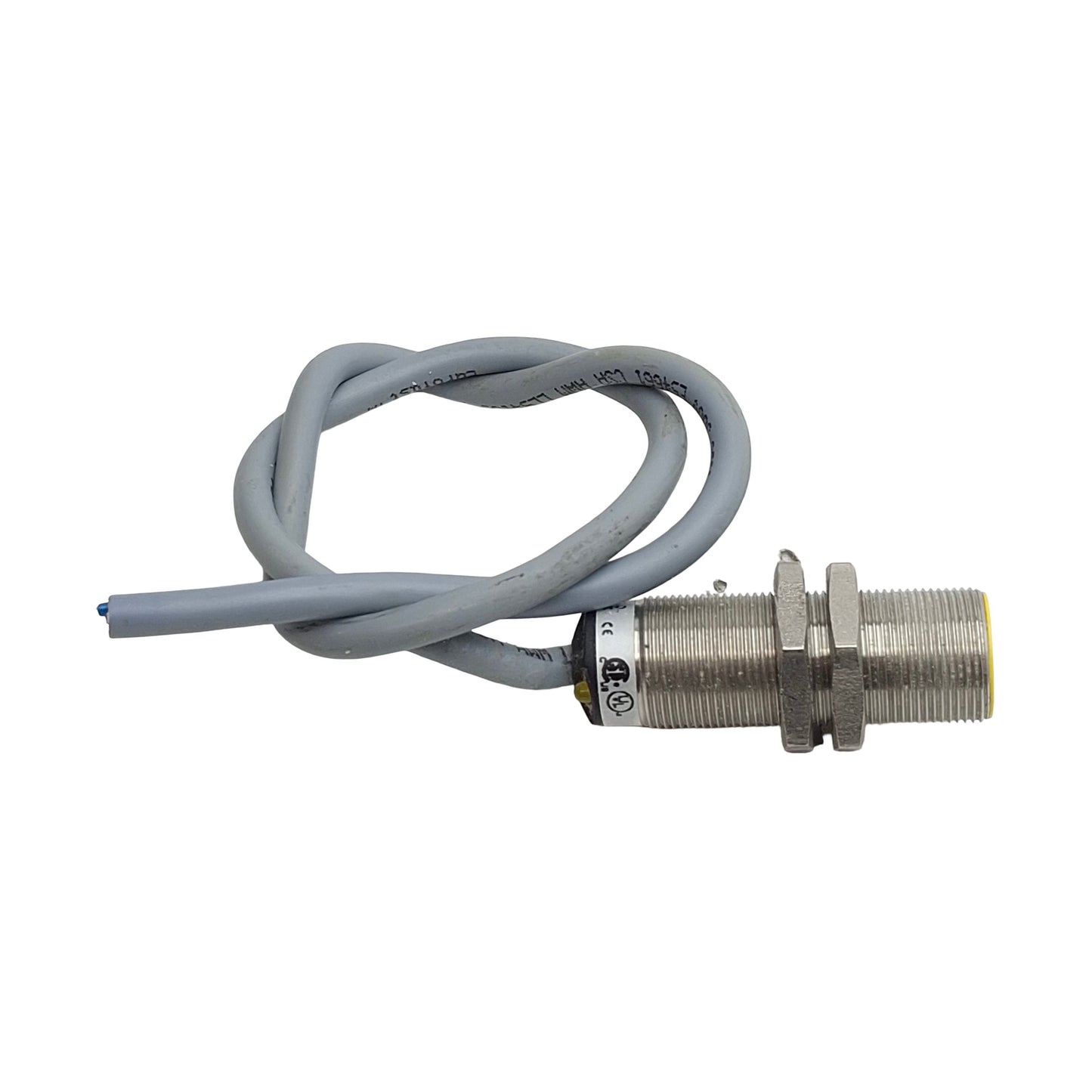 Used Turck BI5-EM18-AN6XLD Inductive Sensor, NPN NO, 5mm Range, 10-30VDC, M18, 3-Wire