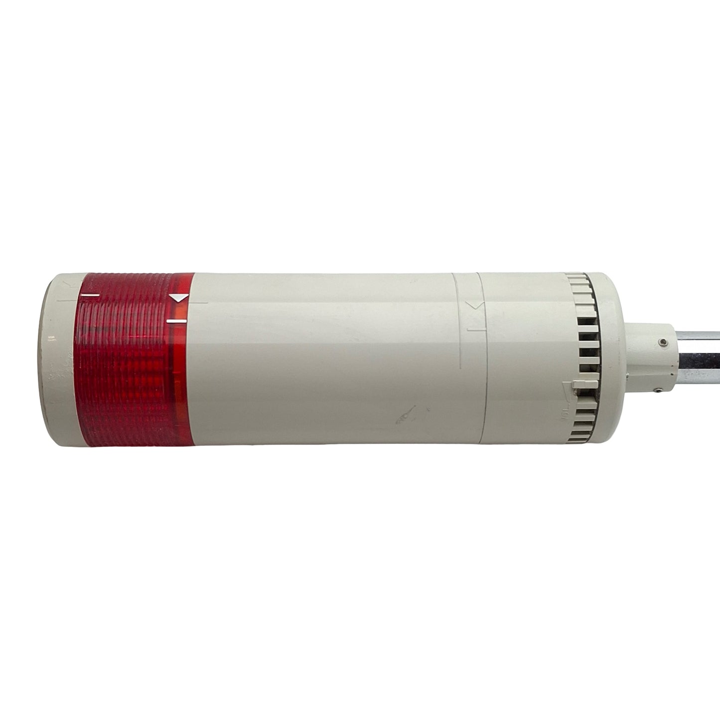 Used Idec LT7B-D24FB LT7A-R Signal Light Tower, Red, ø70mm, 0.4A 24VDC, 11in Pole