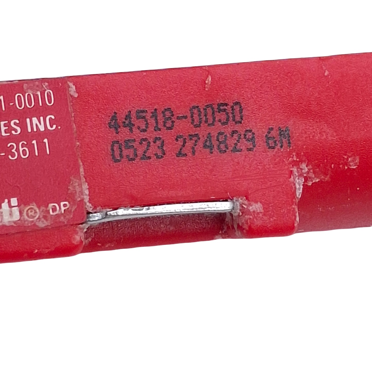 Used STI 44518-0050 MF-1 Safety Interlock Switch, 1x N/O 1x N/C, 24VDC w/Actuator