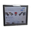 Used Elo ET1717L-7CWB-1-BL-G Accutouch LCD Touchscreen, 17in, VGA Video, 100-240VAC