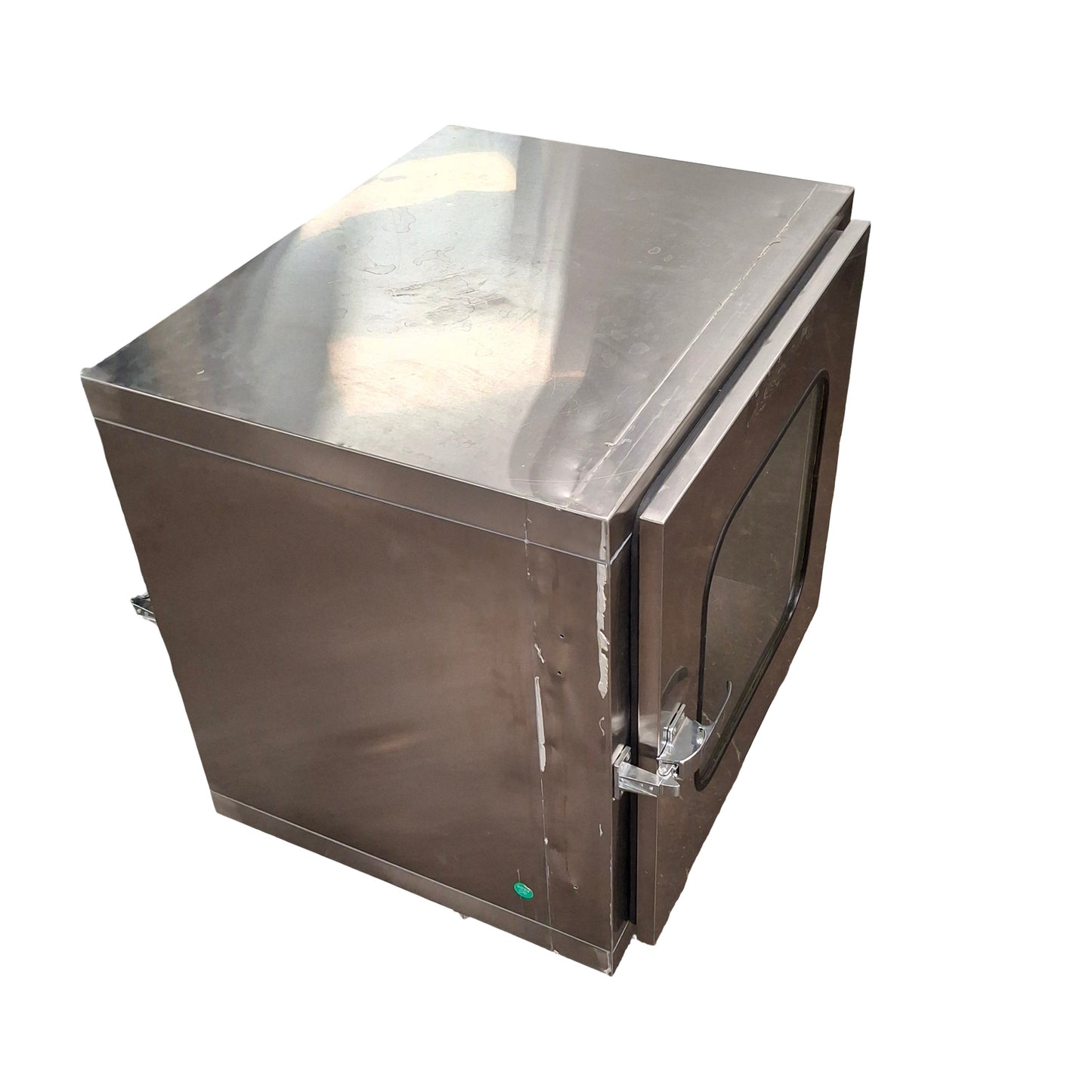 Used Medical Microtech Braider MMBT PB-24x24x24 Pass Through Cabinet 24 x 24in x 24in