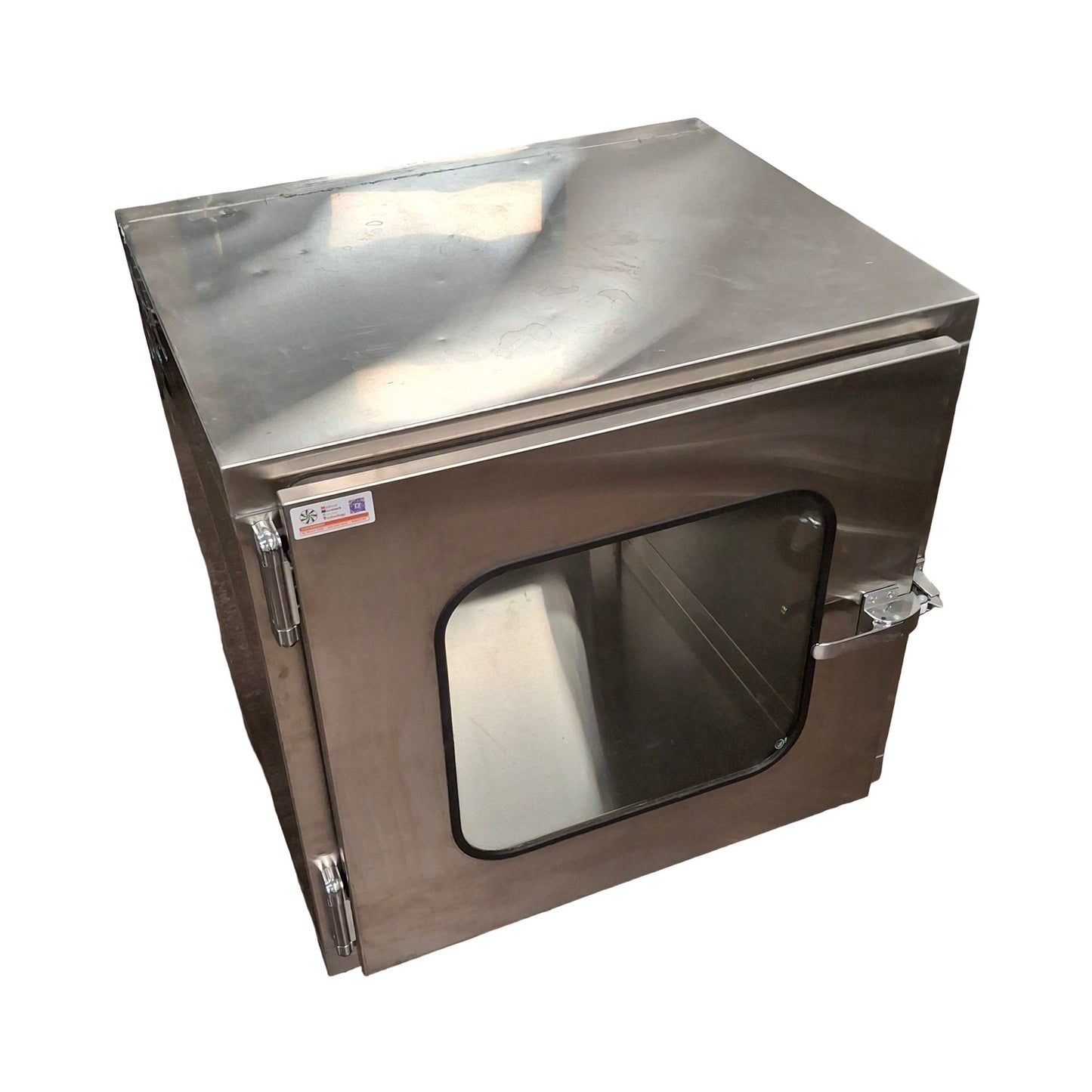 Used Medical Microtech Braider MMBT PB-24x24x24 Pass Through Cabinet 24 x 24in x 24in