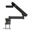 Used Articulating Flex Arm Stand Stereo Microscope Boom, 15in Vertical, 29in Radius
