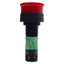 Used IDEC HW1E-TV4F02QD-R-24V E-Stop Pushbutton, Turn Reset, Illuminated, 2NC Unibody