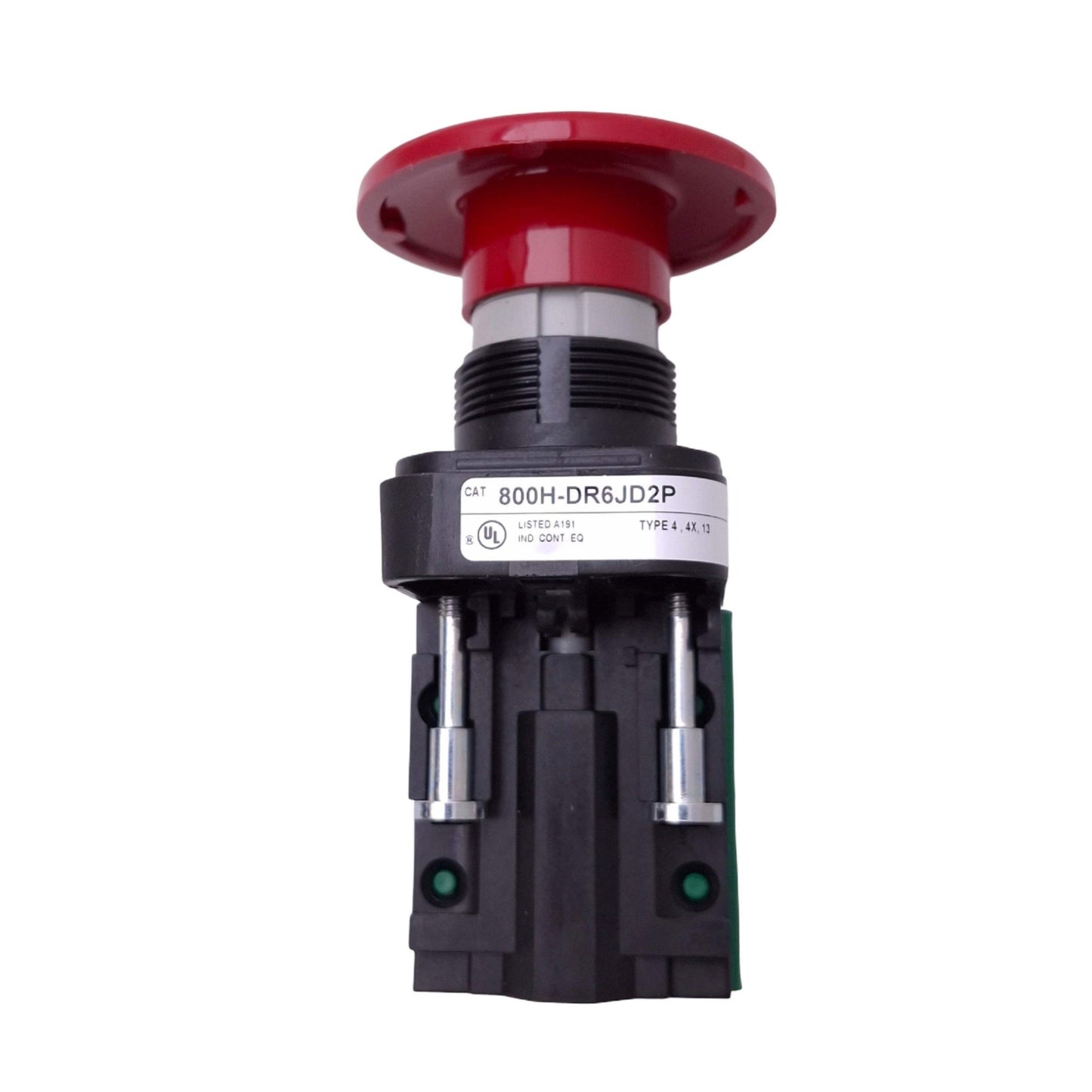 New Allen Bradley 800H-DR6JD2P Momentary Push Button, ø30mm, 1NC, 600VAC Max