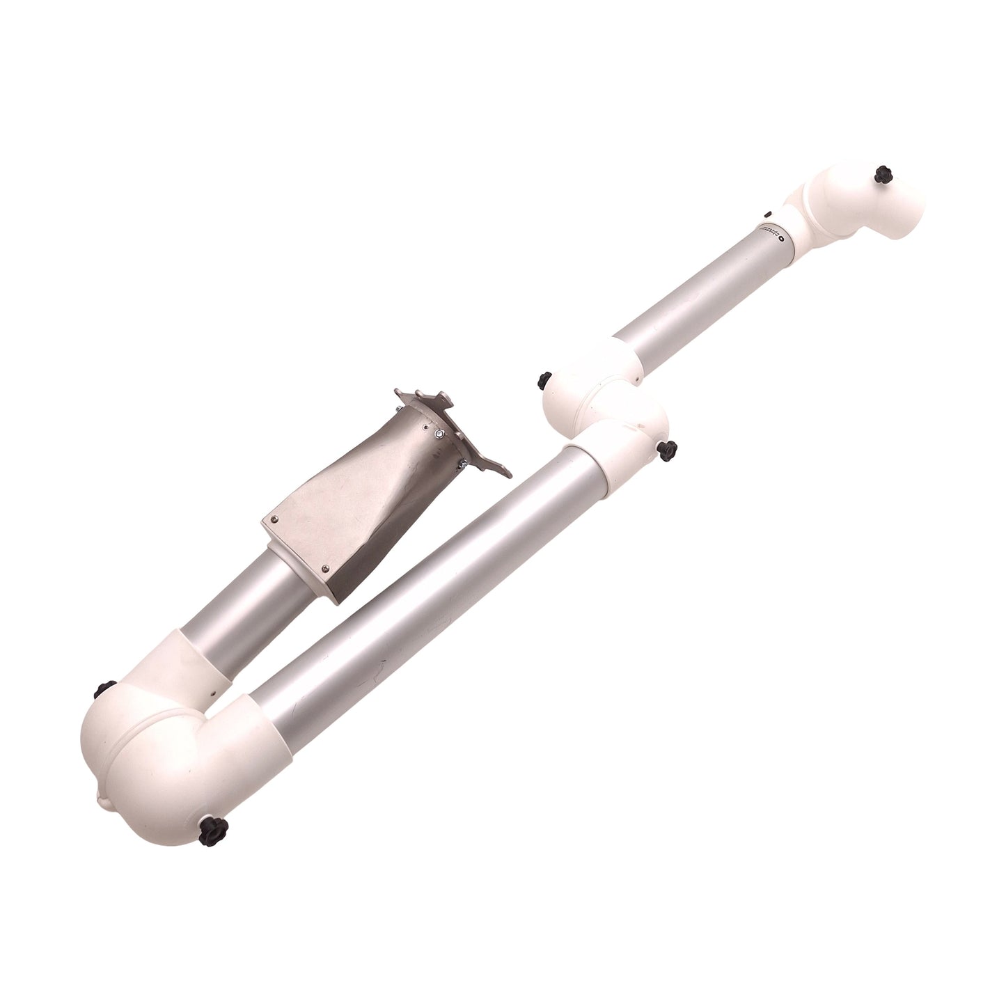 Used Alsident Systems 75-3590-3 Fume Extractor Arm, Wall Mount, 80-180cu m/Hr, ø75mm