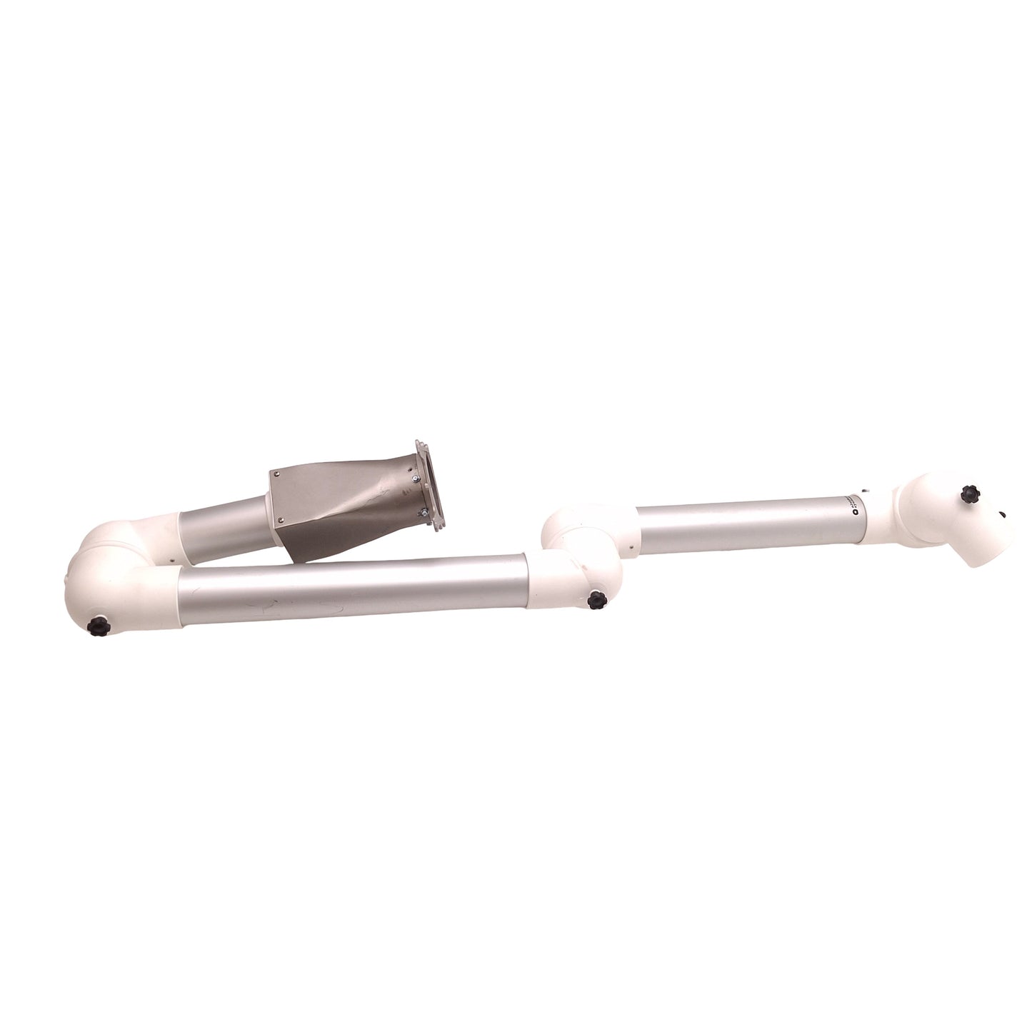 Used Alsident Systems 75-3590-3 Fume Extractor Arm, Wall Mount, 80-180cu m/Hr, ø75mm