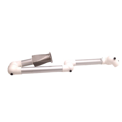Used Alsident Systems 75-3590-3 Fume Extractor Arm, Wall Mount, 80-180cu m/Hr, ø75mm