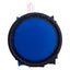 Used IDEC HW1L-M1P10Q4S Momentary Illuminated Blue Push Button ø22mm, 600V 10A, 1NO