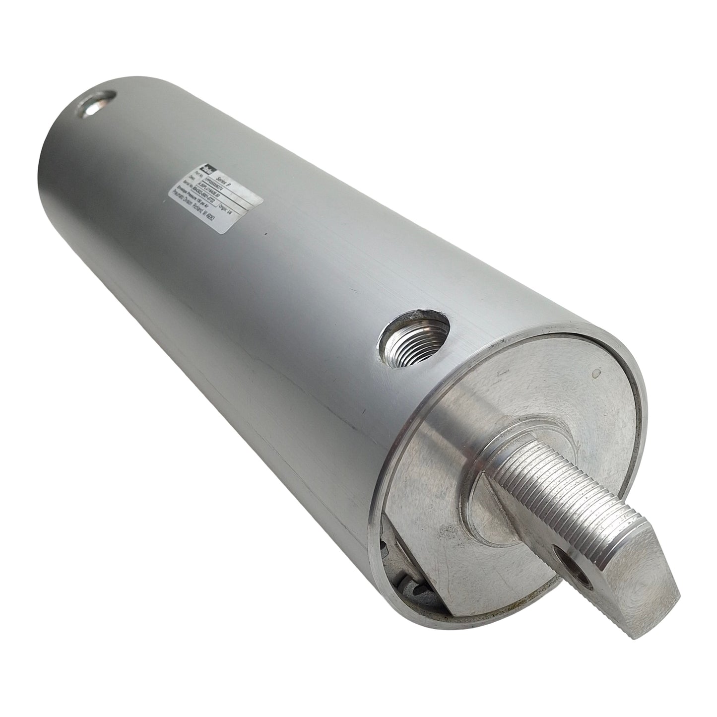 New – Open box Parker 1PP000006374 Pneumatic Cylinder ø4in Bore, 8.5in Stroke, 1/2" NPT, 150psi