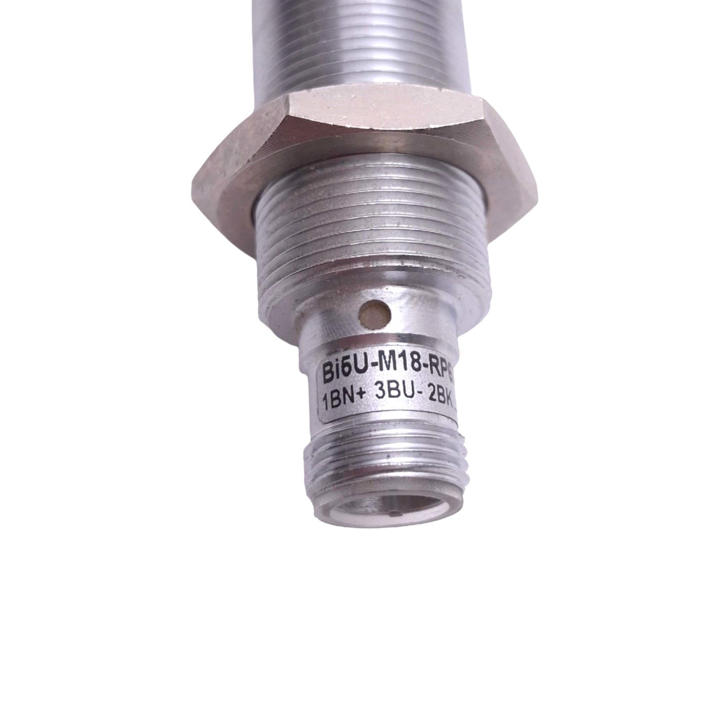 Used Turck Bi5U-M18-RP6X-H1141 Uprox Inductive Proximity Sensor, M18 M12, 1NC PNP 24V