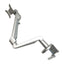 New – Open box Roline 17.03.1147 Pneumatic Monitor Stand, Desk Mount, 3-8Kg Capacity