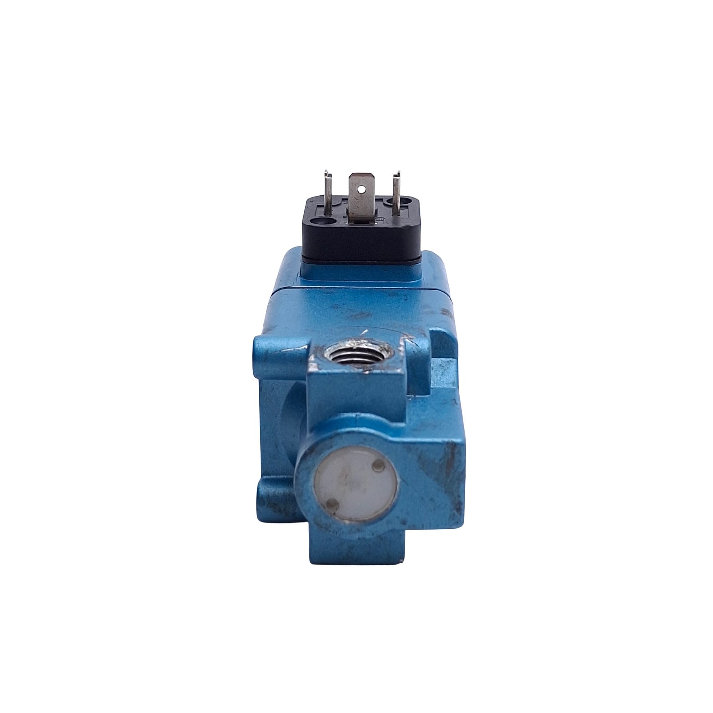 Used Mac Valves 225B-111JA Solenoid Valve, 1/4in NPTF, 110/120VAC 24VDC Coil